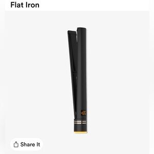 Hot Tools Pro Artist Black Gold 1" Micro
Shine Flat Iron NWT